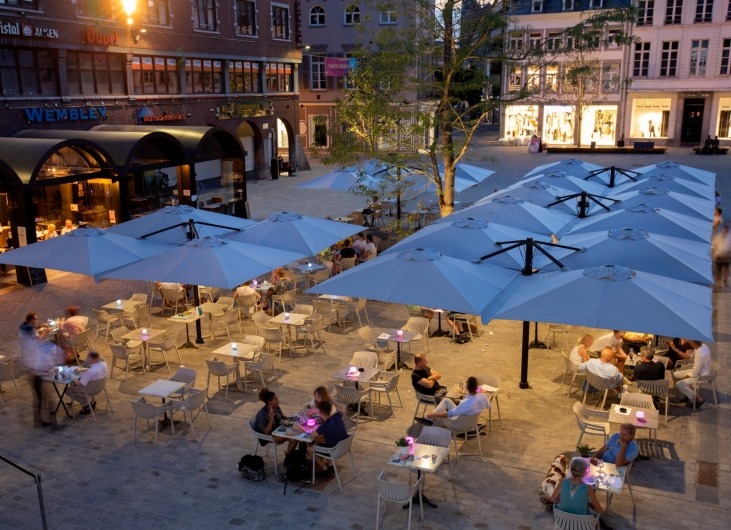 Transformed outdoor space